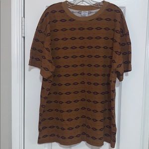 Urban outfitters boho striped dad tee